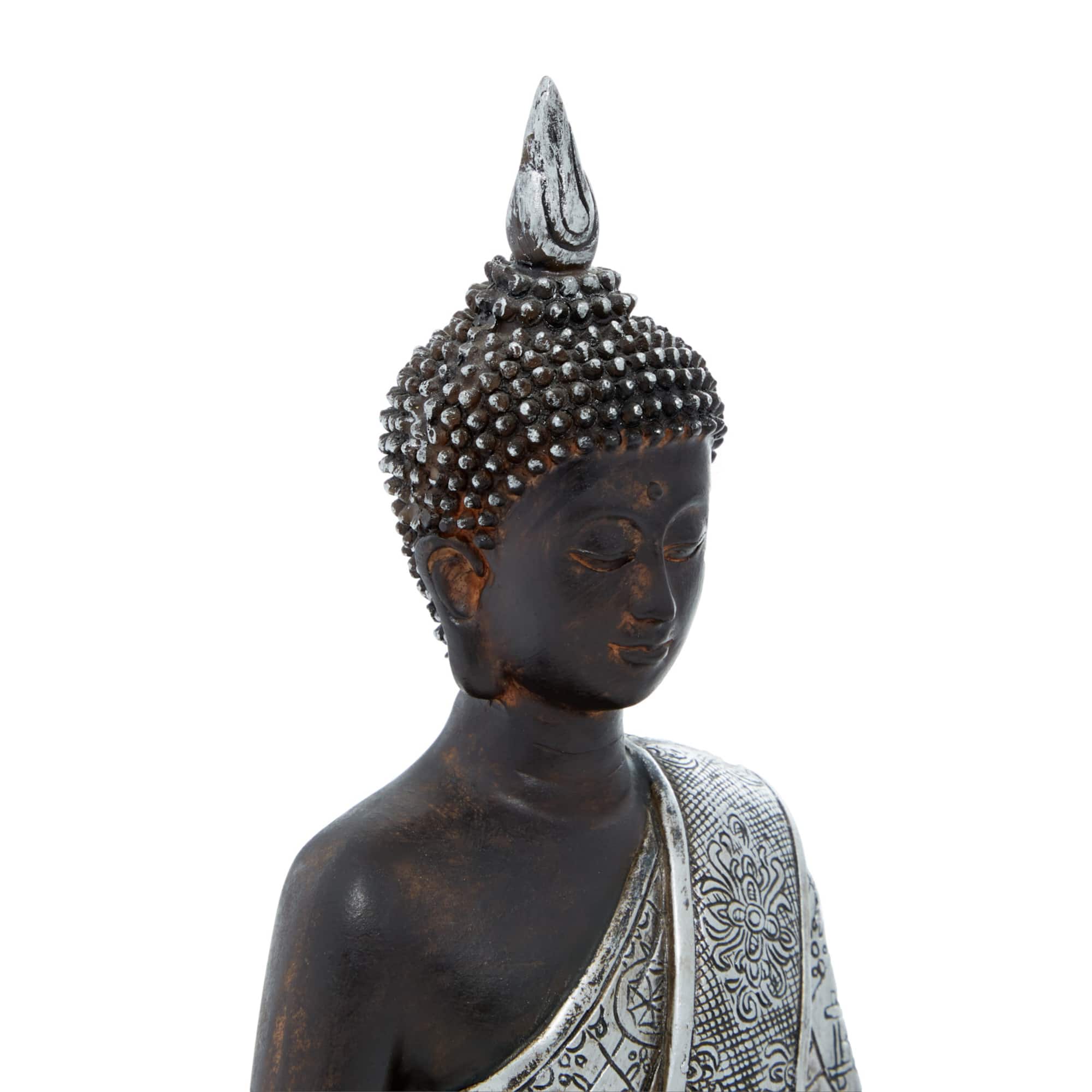 8" Bohemian Buddha Sculpture